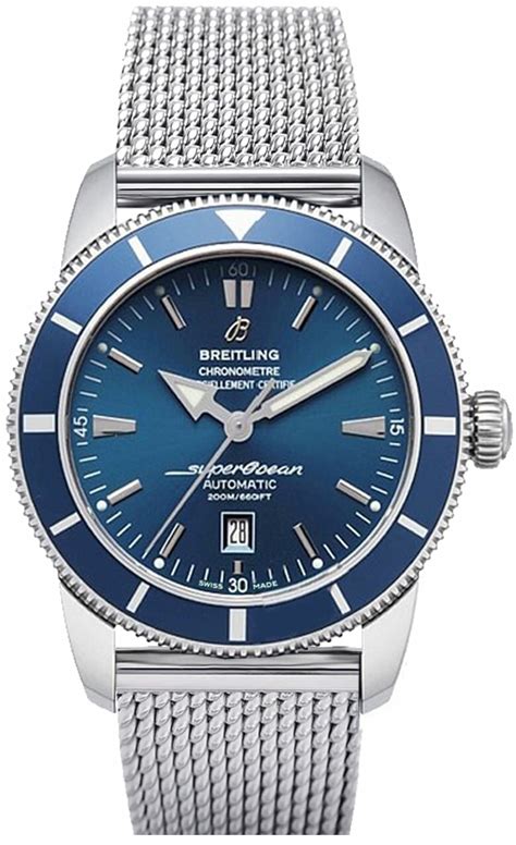 breitling superocean heritage 46 blue|Breitling Superocean Heritage for sale.